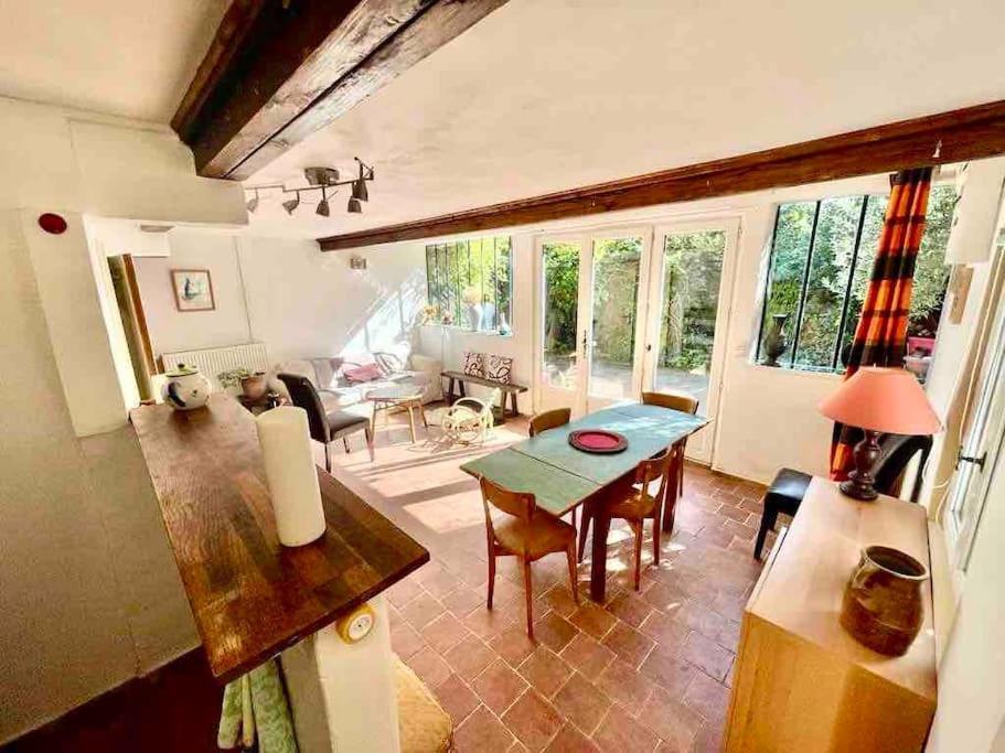 Charmante Maison Dans Jardin, Calme, 55M2- 2Ch, Metro, Tres Proche Paris Vitry-sur-Seine Exterior photo